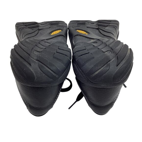 Keen Presidio Womens 8.5 Leather Lace-Up Black Loafers - Picture 8 of 12